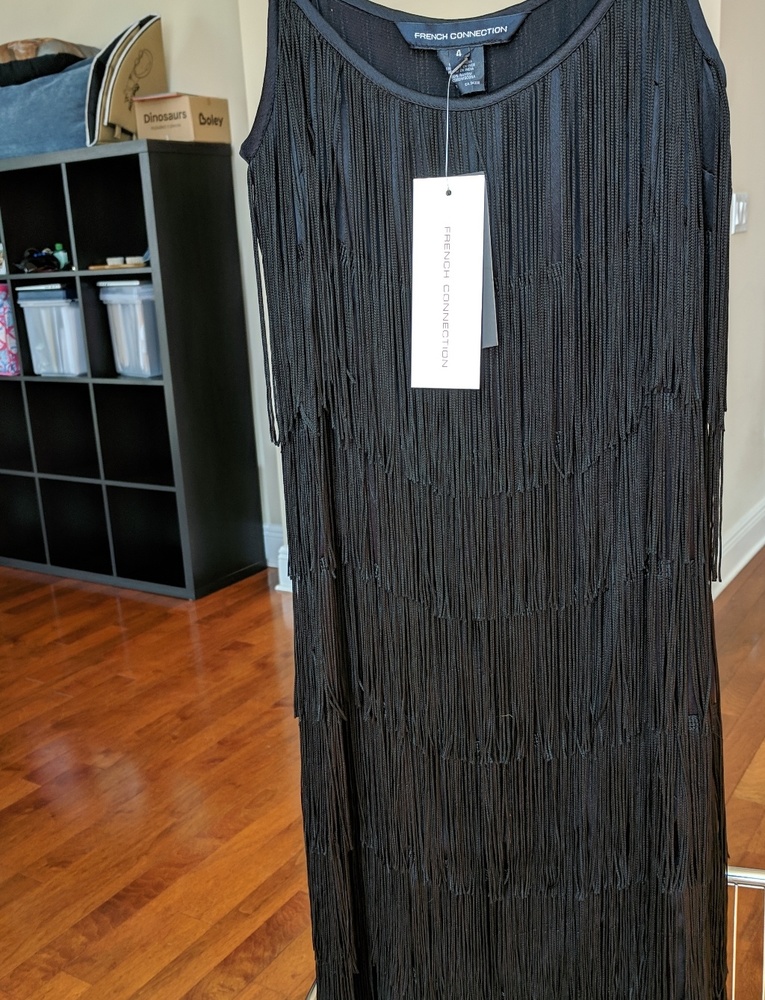 NWT French Connection Size 4 Flapper Style Dress